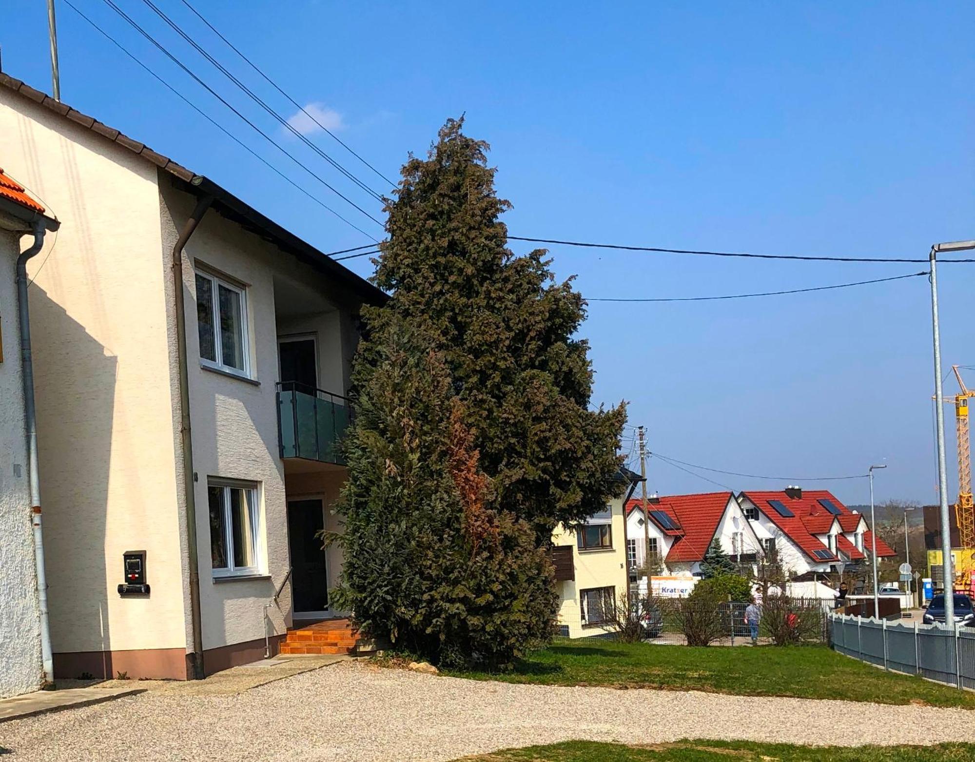 Ferienwohnungen / Ferienhaus Adelsried Dış mekan fotoğraf